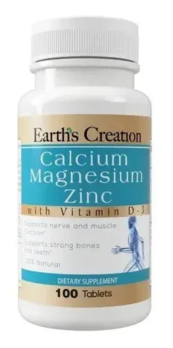 Calcium Magnesium Zinc Con Vitamina D3