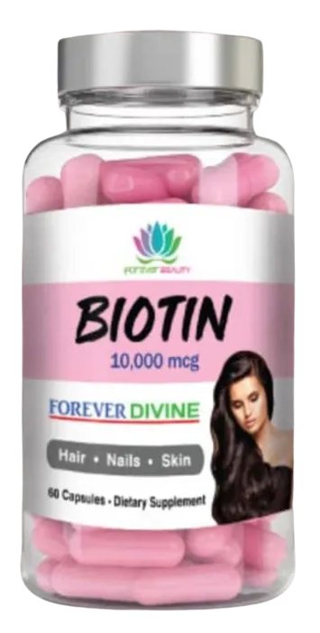 Biotina 10000 Mcg | Piel, Uñas, Pelo ✨