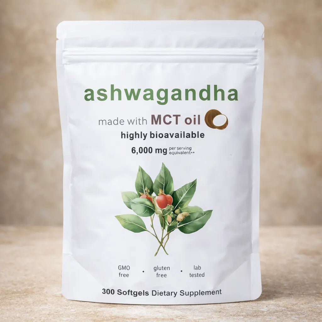 🌿 Ashwagandha con 🫘 MCT Oil