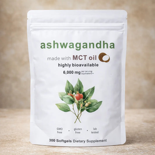 🌿 Ashwagandha con 🫘 MCT Oil