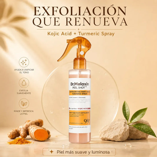 🔶 Dr. Melaxin | ✴️ Exfoliante Corporal | 🟠 Spray
